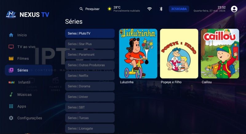launcher nexux tv5
